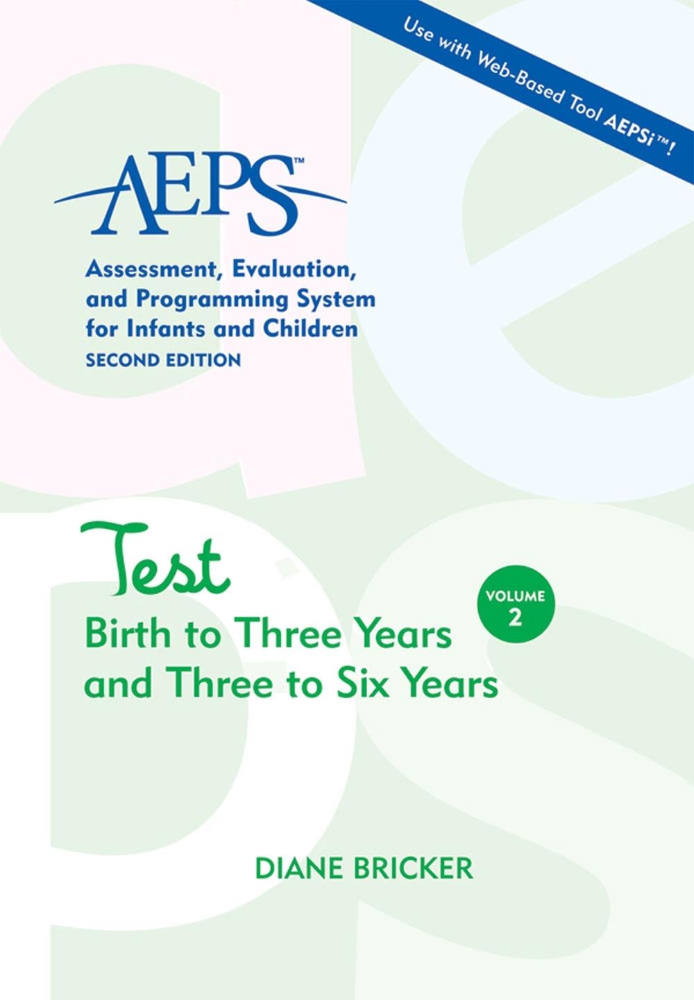 Assessment, Evaluation, and Programming System for Infants and Children (AEPS®), 9781557665638