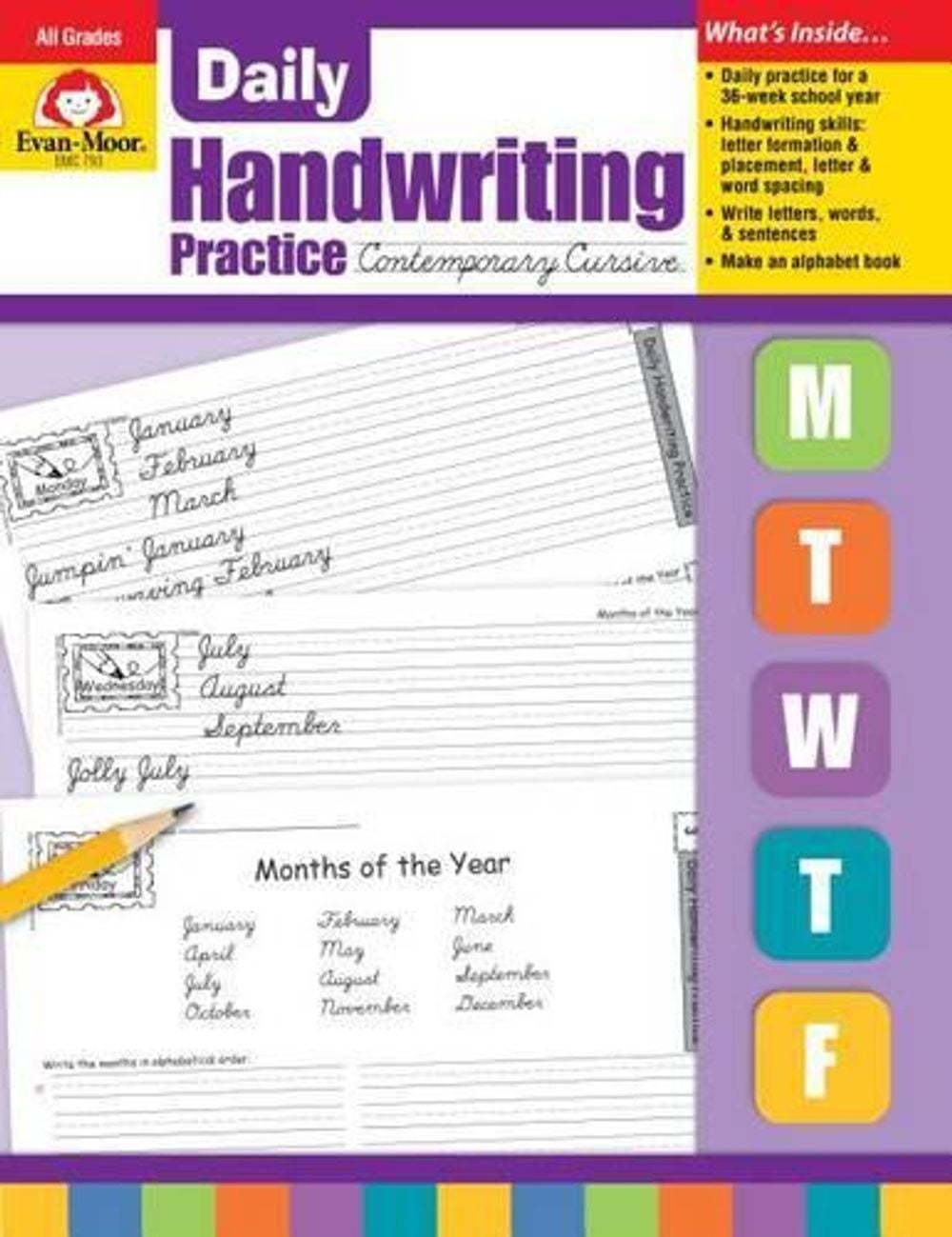 Daily Handwriting Contemporary Cursive Te by Evan-Moor Educational Publishers - ISBN: 9781557997562
