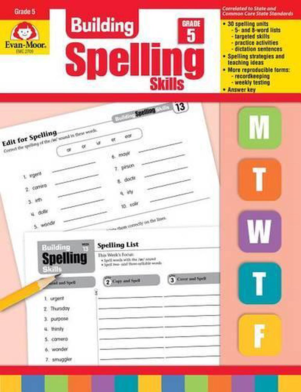 Building Spelling Skills Grade 5 Te, 9781557998439