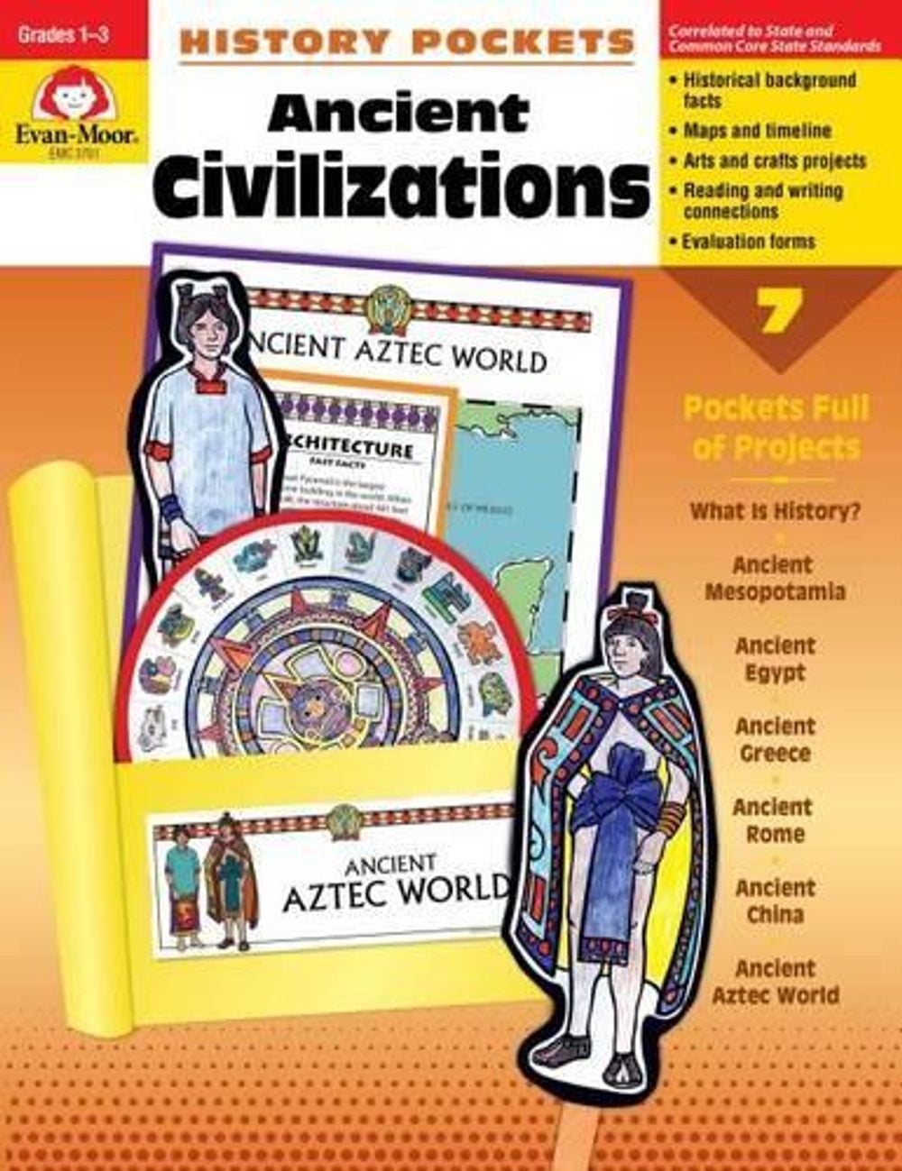 Ancient Civilizations Gr 1-3 by Evan-Moor Educational Publishers - ISBN: 9781557999009
