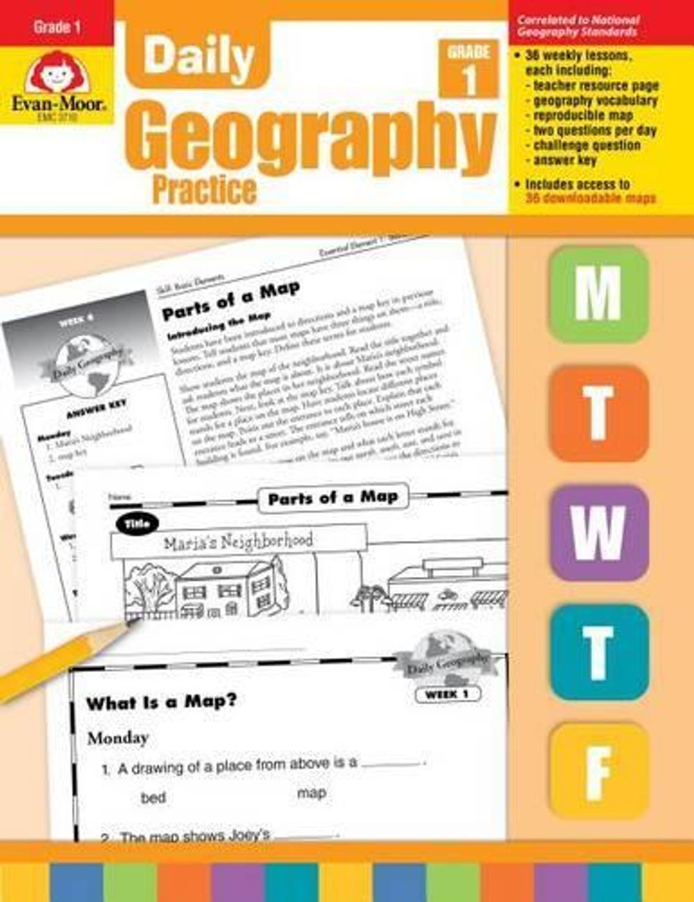 Daily Geography Practice by Evan-Moor Educational Publishers - ISBN: 9781557999702
