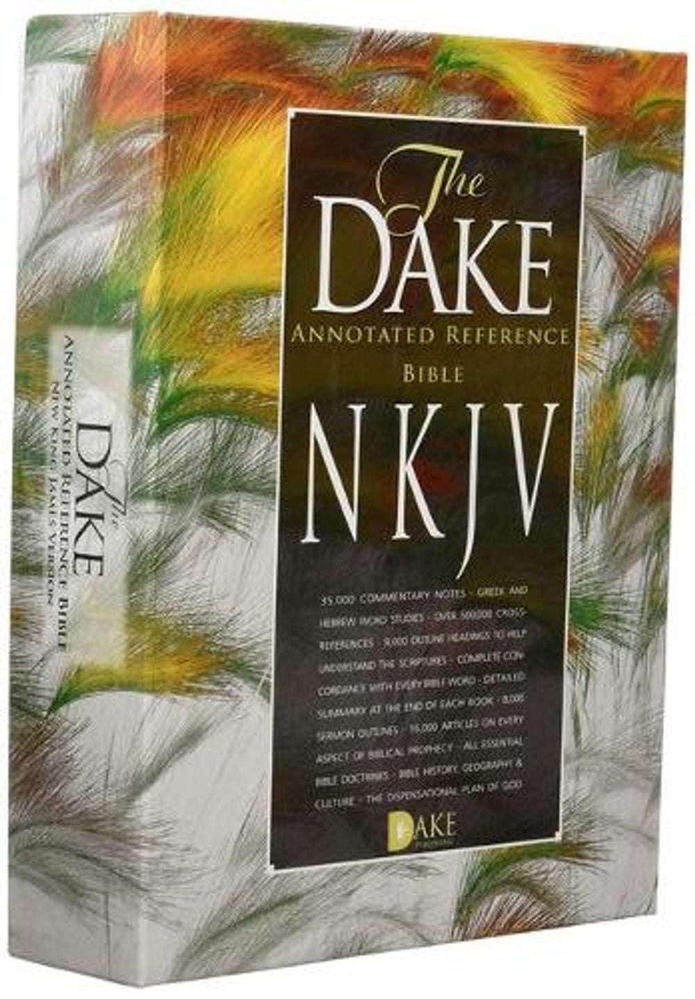 Dake NKJV Black Bonded Leather by Finis Dake - ISBN: 9781558290938