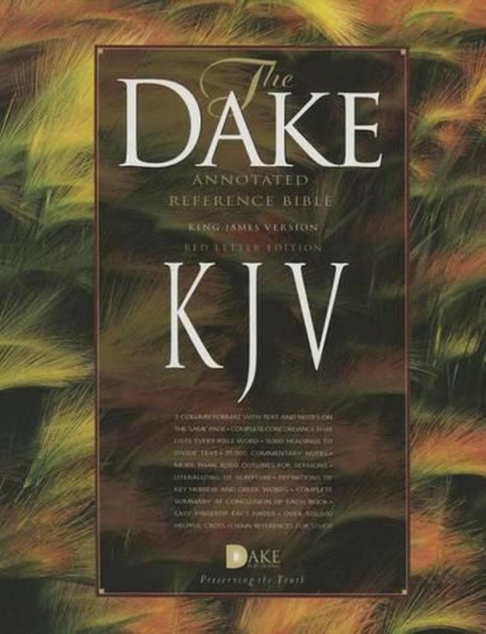 Dake Annotated Reference Bible-KJV, 9781558291805