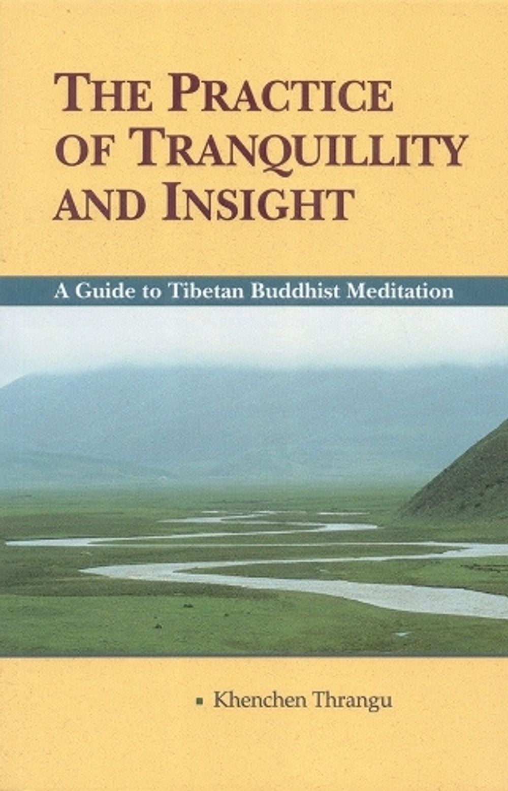 The Practice of Tranquillity and Insight by Khenchen Thrangu - ISBN: 9781559391061
