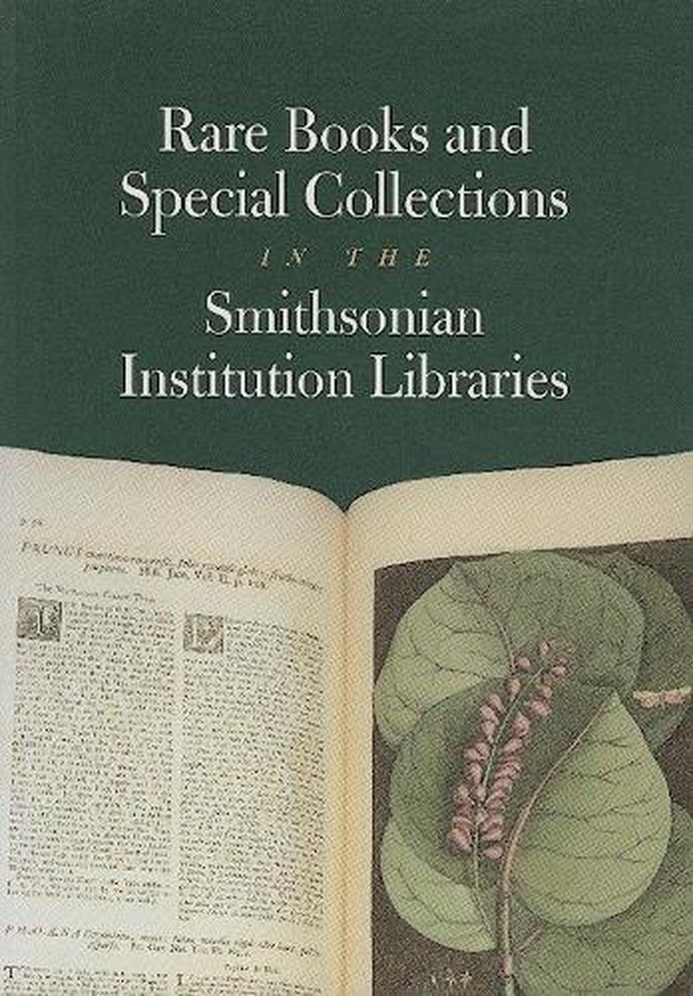 Rare Books and Special Collections in the Smithsonian Institution ...