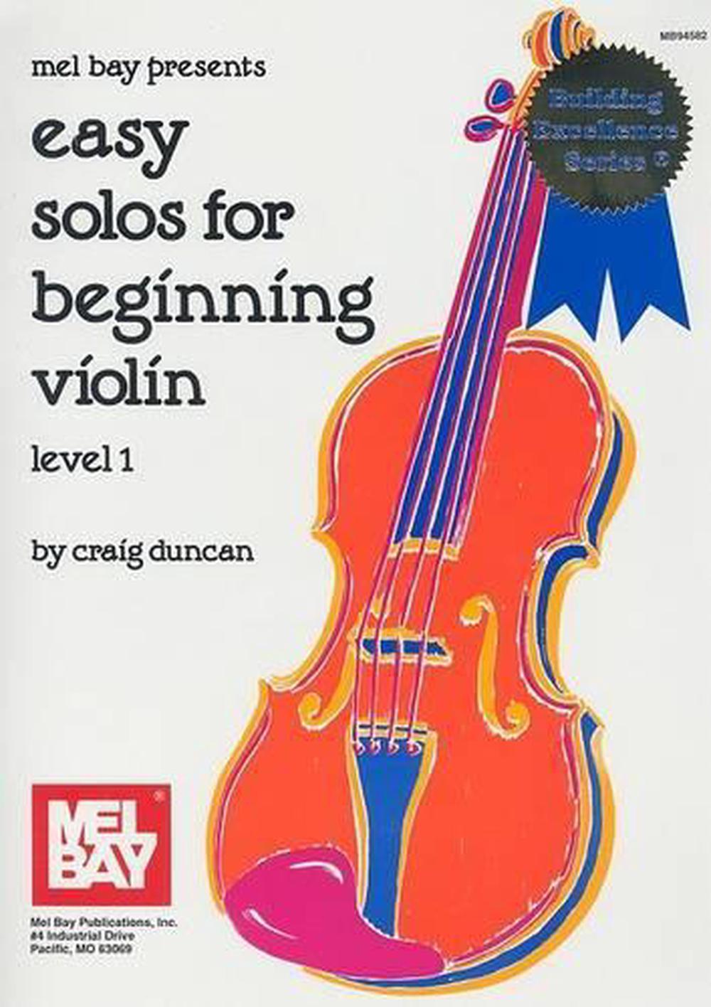 Easy Solos For Beginning Violin, Level 1, 9781562221928