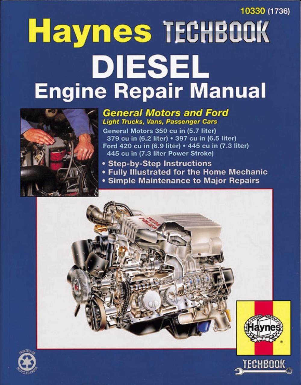 Gm And Ford Diesel Engine Repair Manual, 9781563921889