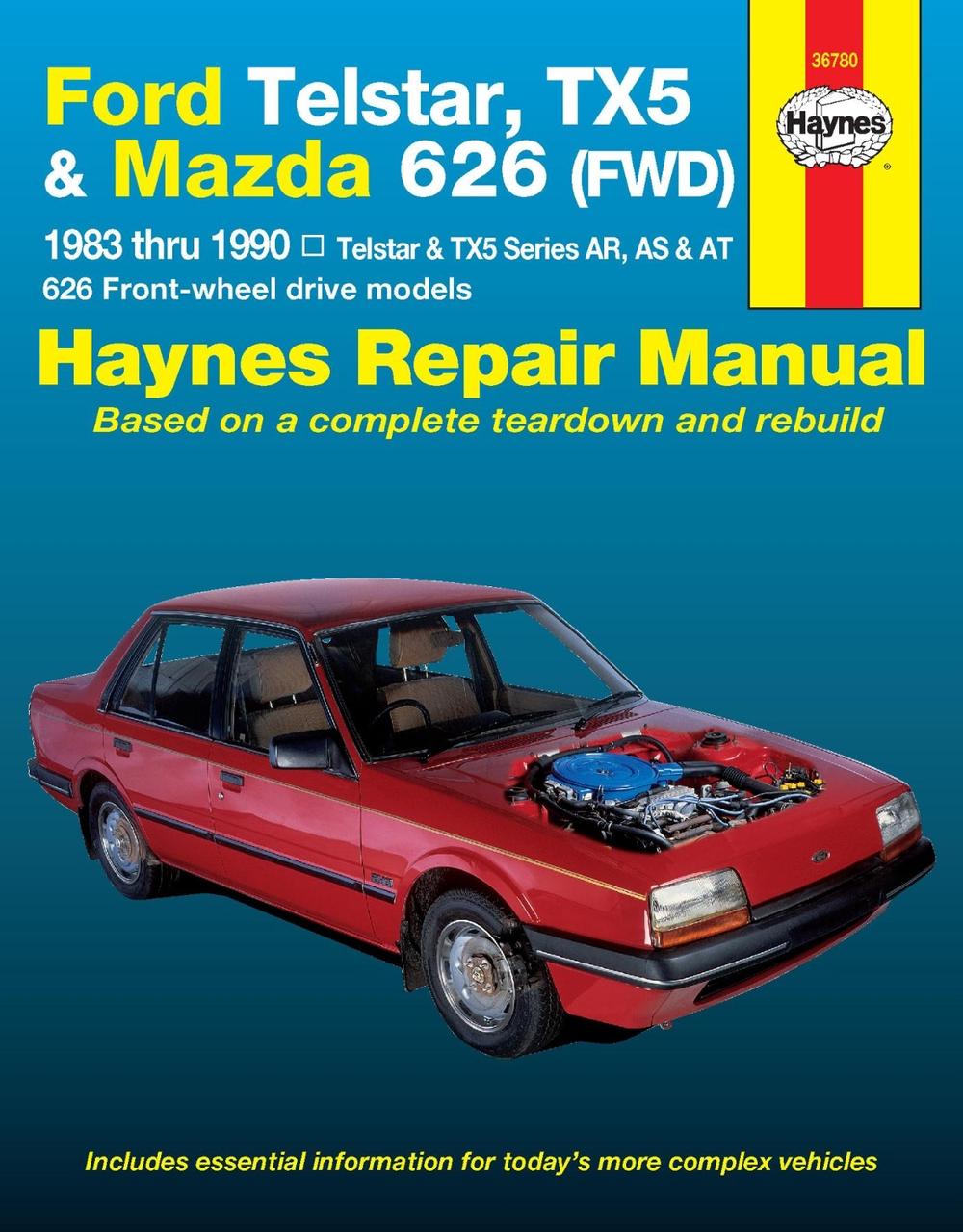 Ford Telstar, TX5 and Mazda 626 (FWD) Australian Automotive Repair Manual