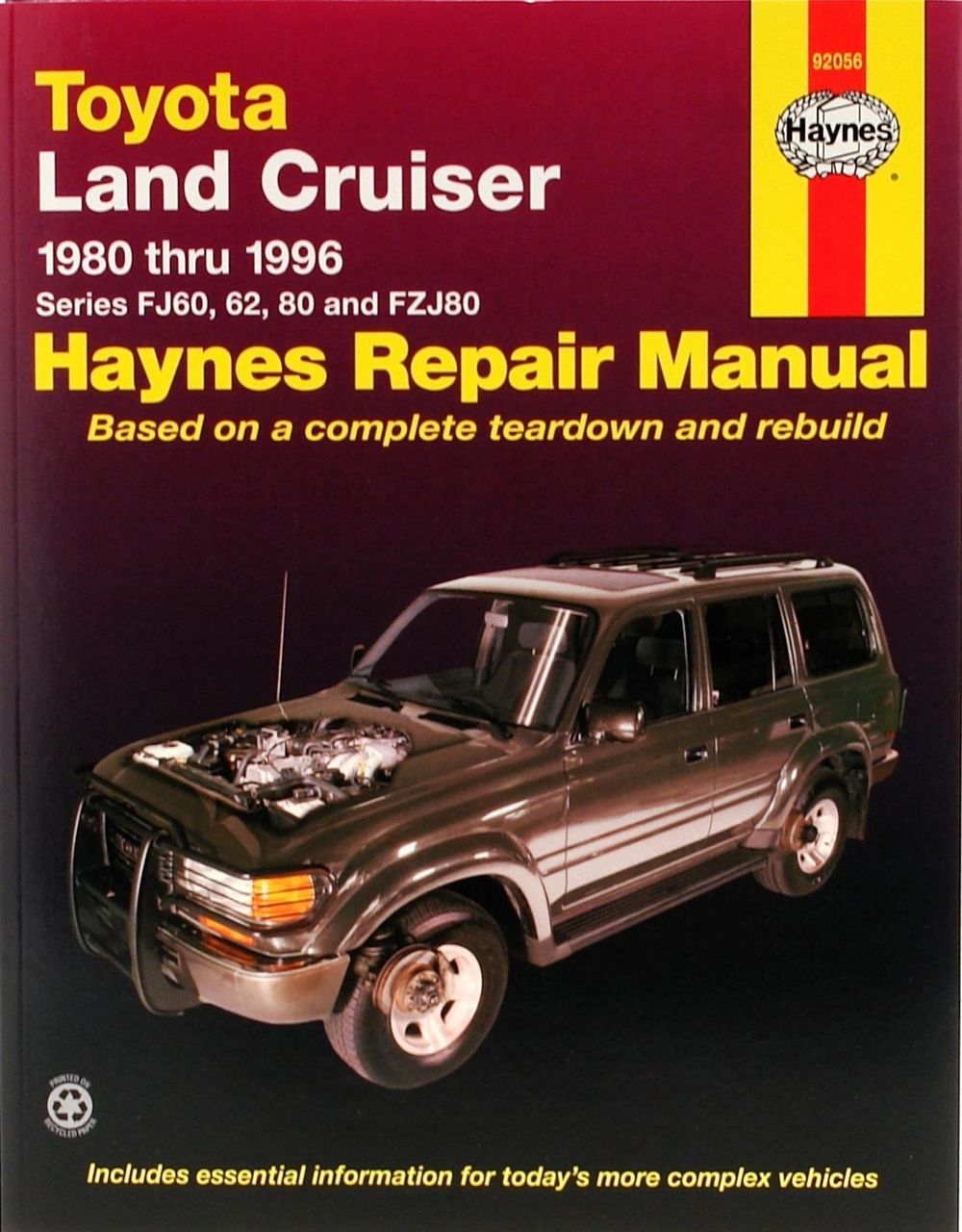 Toyota Land Cruiser (80 - 96) by Haynes Publishing - ISBN: 9781563923012