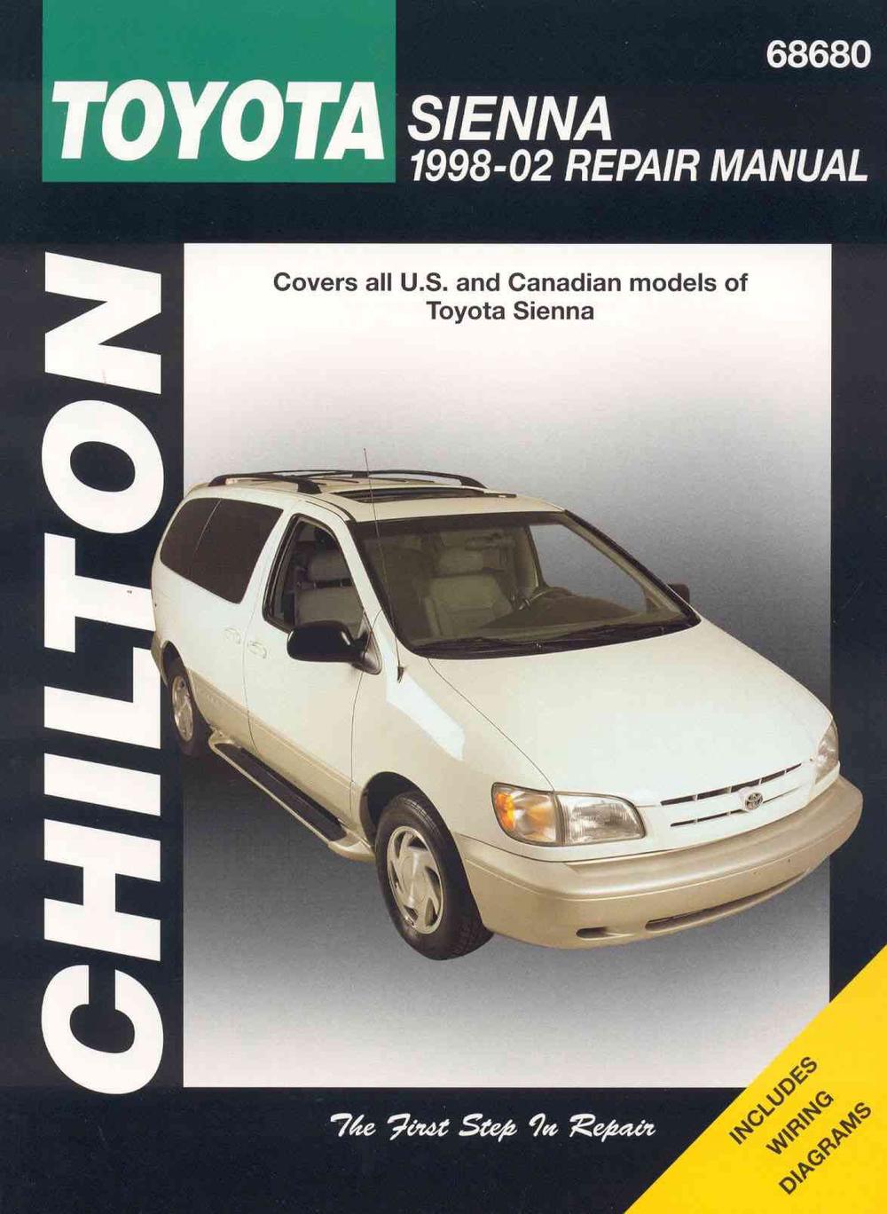 Toyota Sienna 1998-2002, 9781563924996