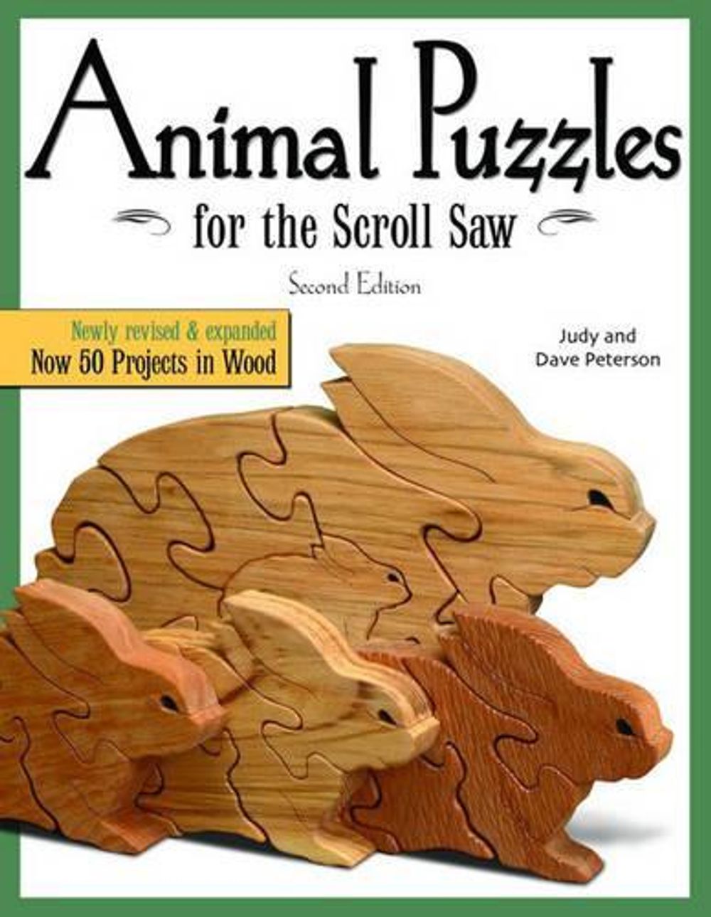 Animal Puzzles for the Scroll Saw, Second Edition by Judy Peterson - ISBN: 9781565233911