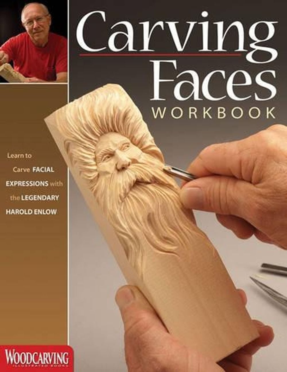 Carving Faces Workbook by Harold Enlow - ISBN: 9781565235854