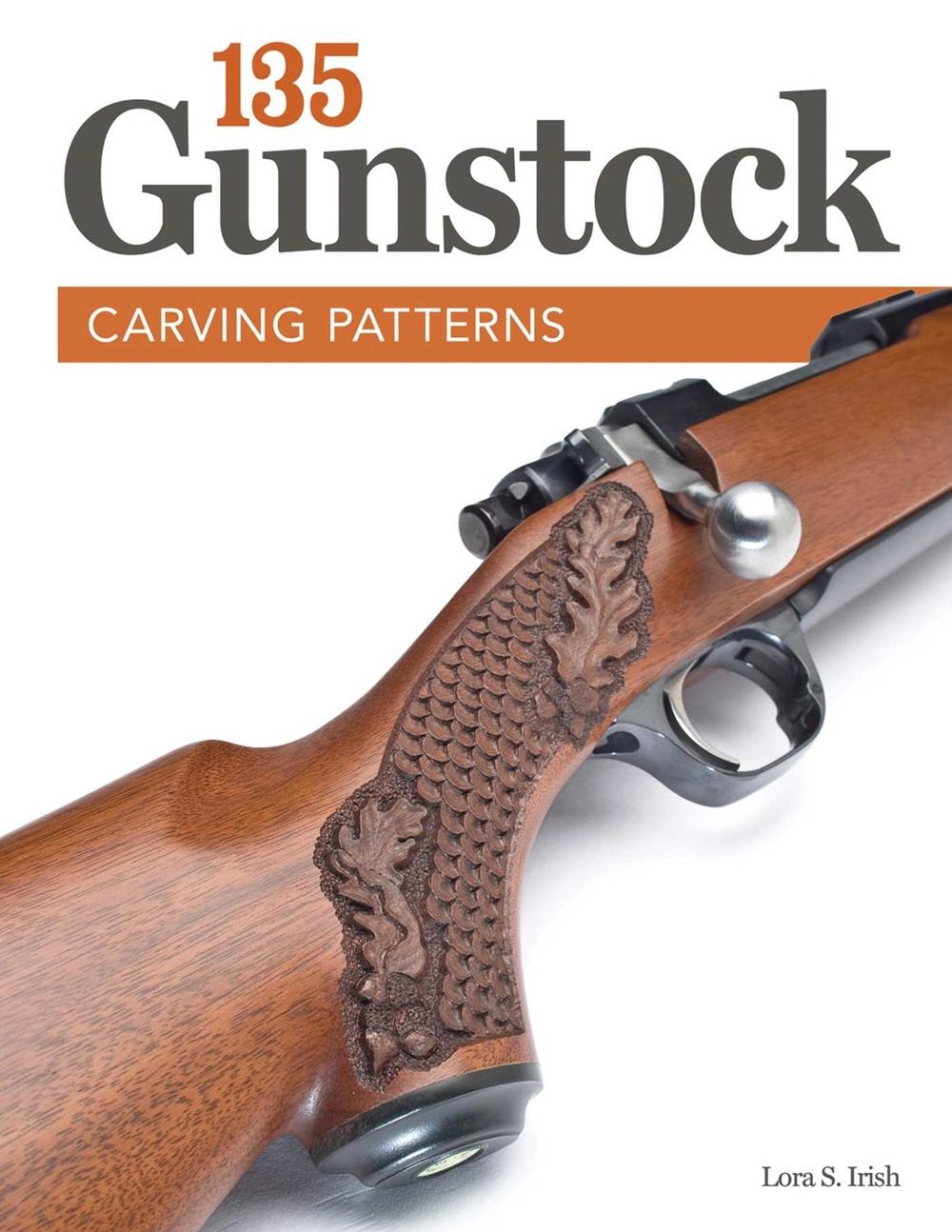 135 Gunstock Carving Patterns, 9781565237957
