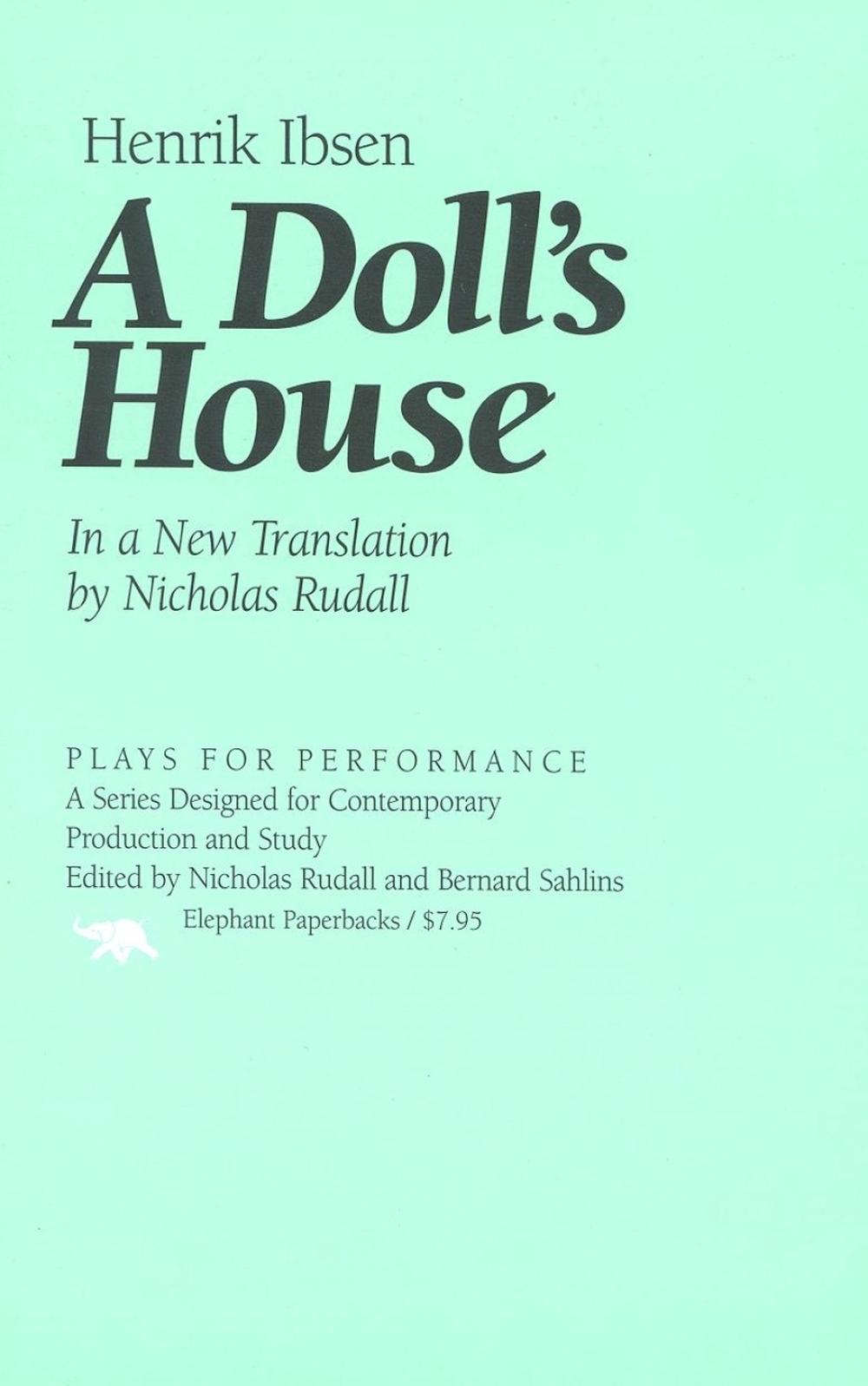 a review of the novel a dolls house by henrik ibsen A doll's house - henrik ibsen i will try to respond to an essay or an review i this little blog of my will be fully deducated to a book called a doll's house. a review of the novel a dolls house by henrik ibsen A doll's house - henrik ibsen i will try to respond to an essay or an review i this little blog of my will be fully deducated to a book called a doll's house.