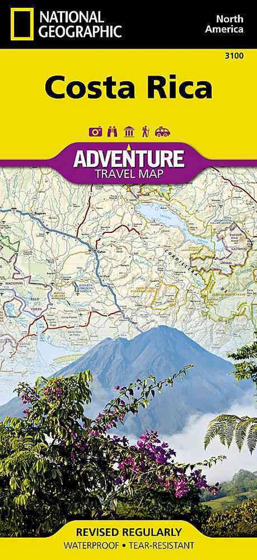 Costa Rica by National Geographic, Folded, 9781566953146 | Buy online ...