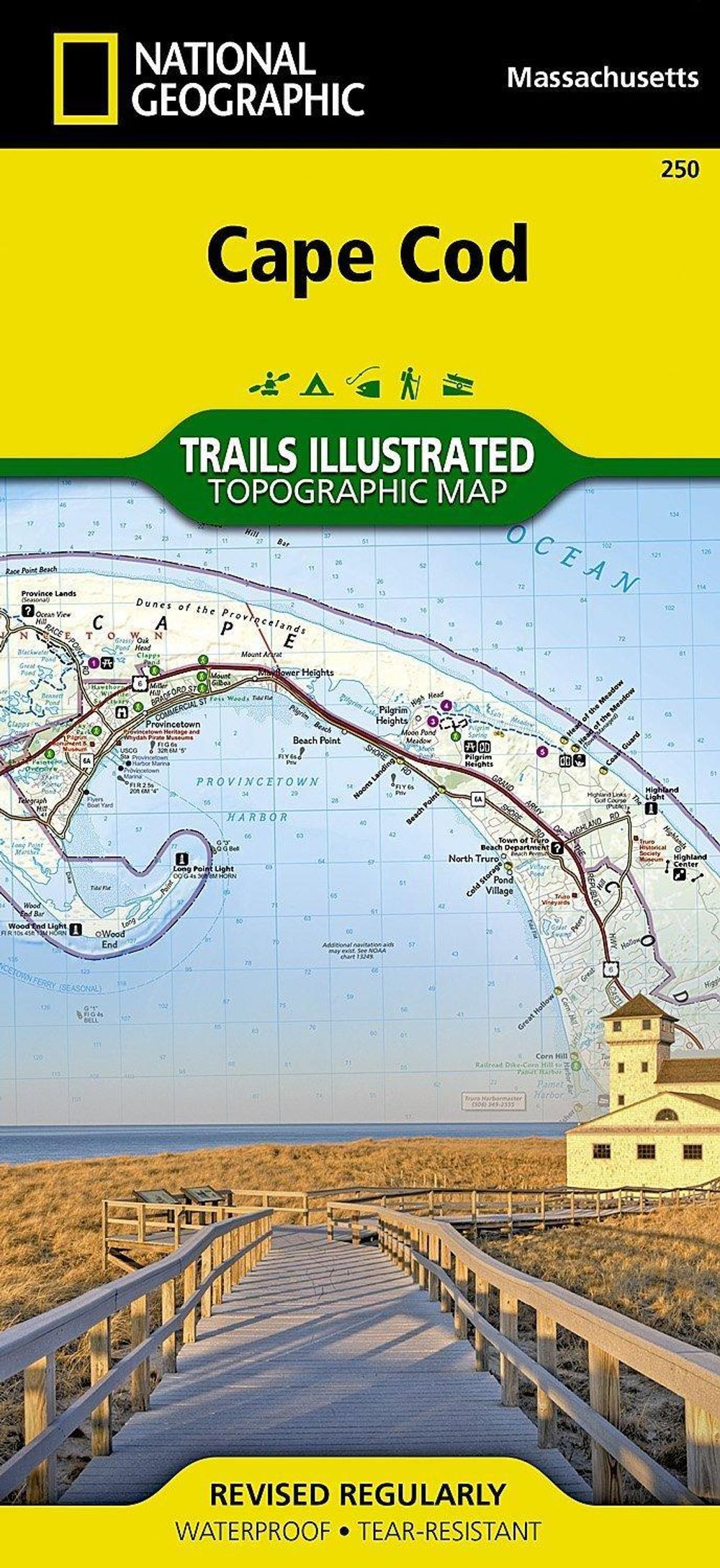 Cape Cod Map by National Geographic Maps, Folded, 9781566953559 | Buy ...