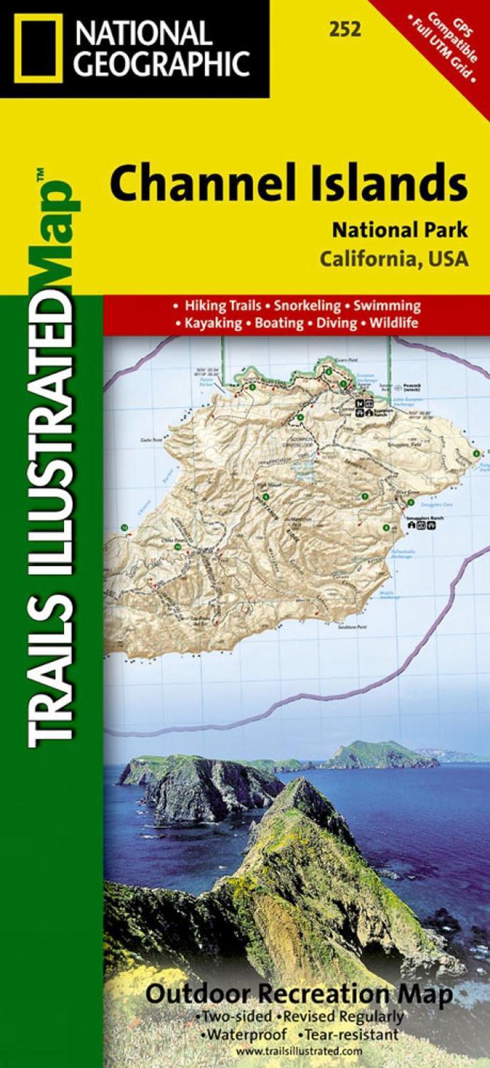 Channel Islands National Park by National Geographic Maps, Folded ...