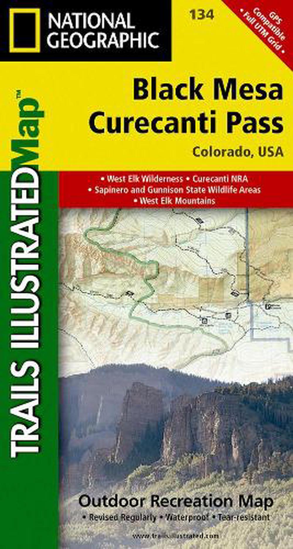 Black Mesa/curecanti Pass by National Geographic Maps, Folded ...