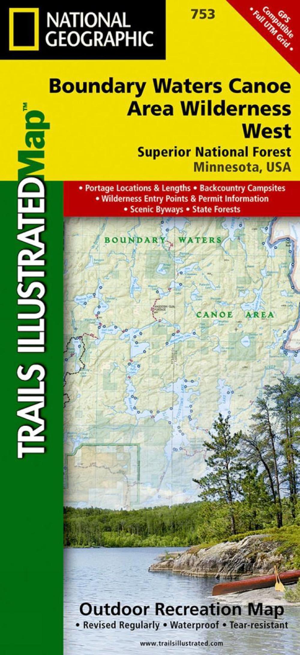 Boundary Waters, West, Superior National Forest, 9781566955034