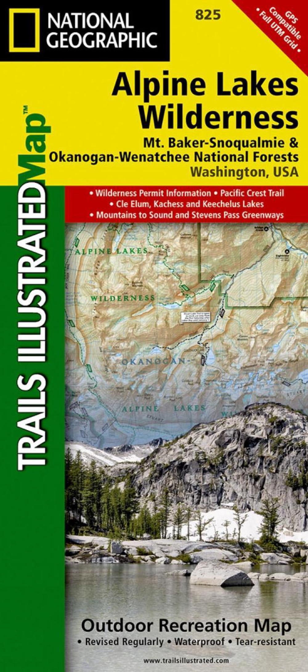 Alpine Lakes Wilderness Area, Mount Baker-Snoqualmie &amp; Okanogan ...