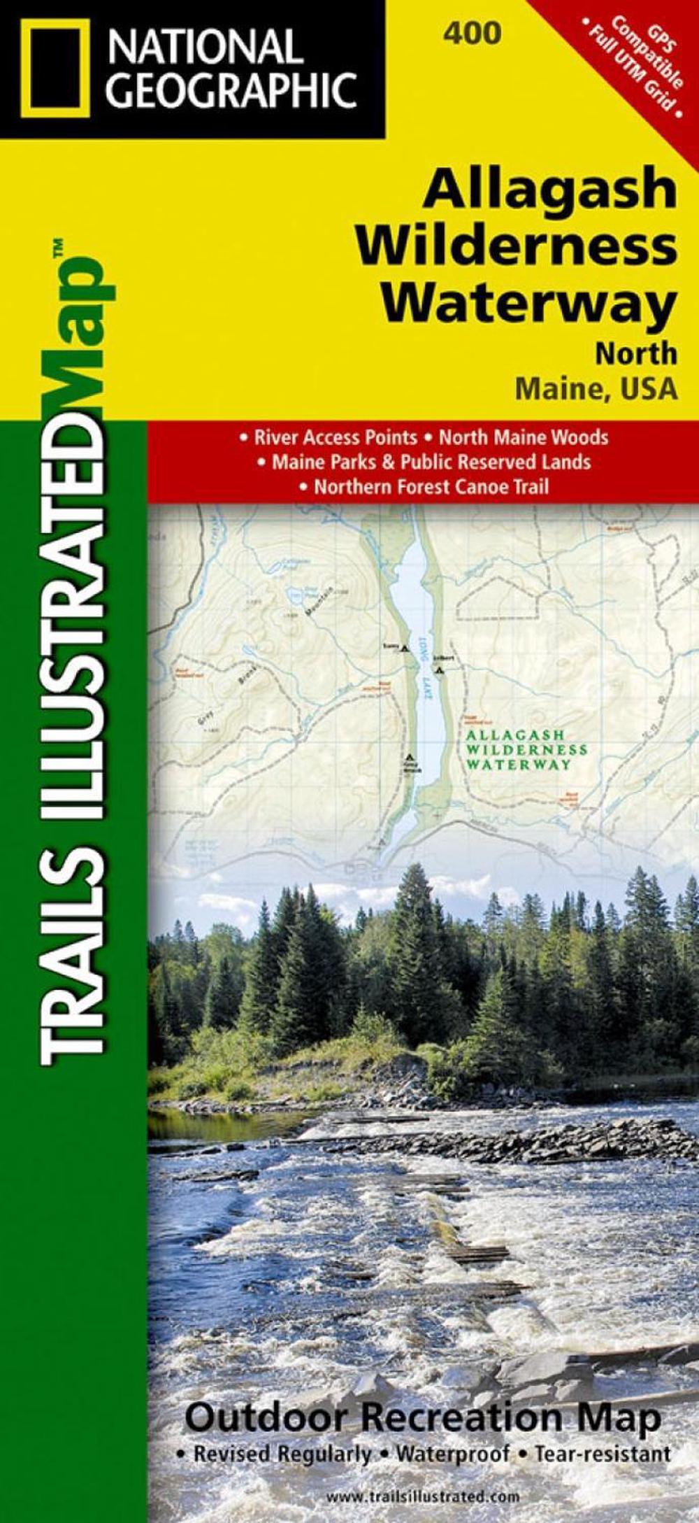 Allagash Wilderness Waterway, North, 9781566955867