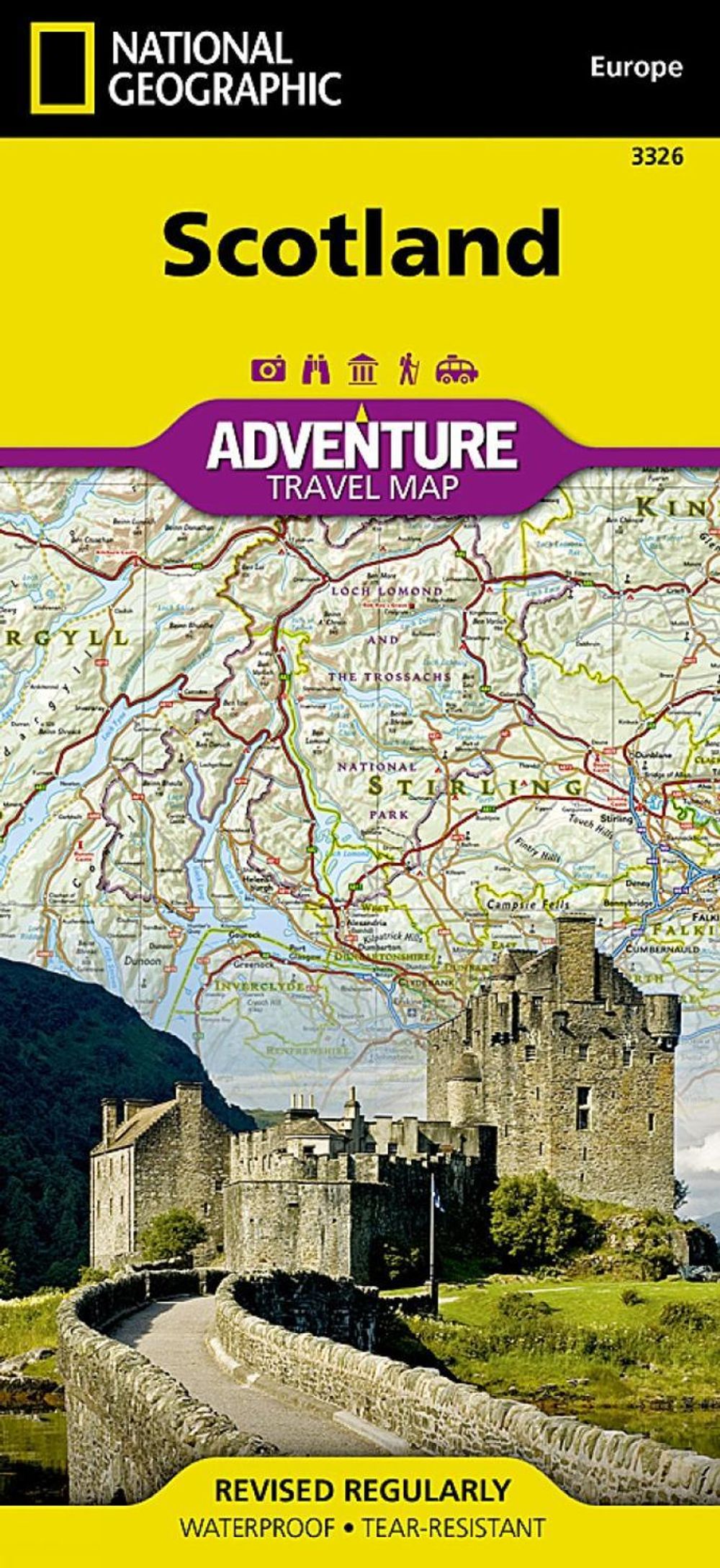 Scotland Map by Nat Geo Maps, Folded, 9781566956451 | Buy online at The ...