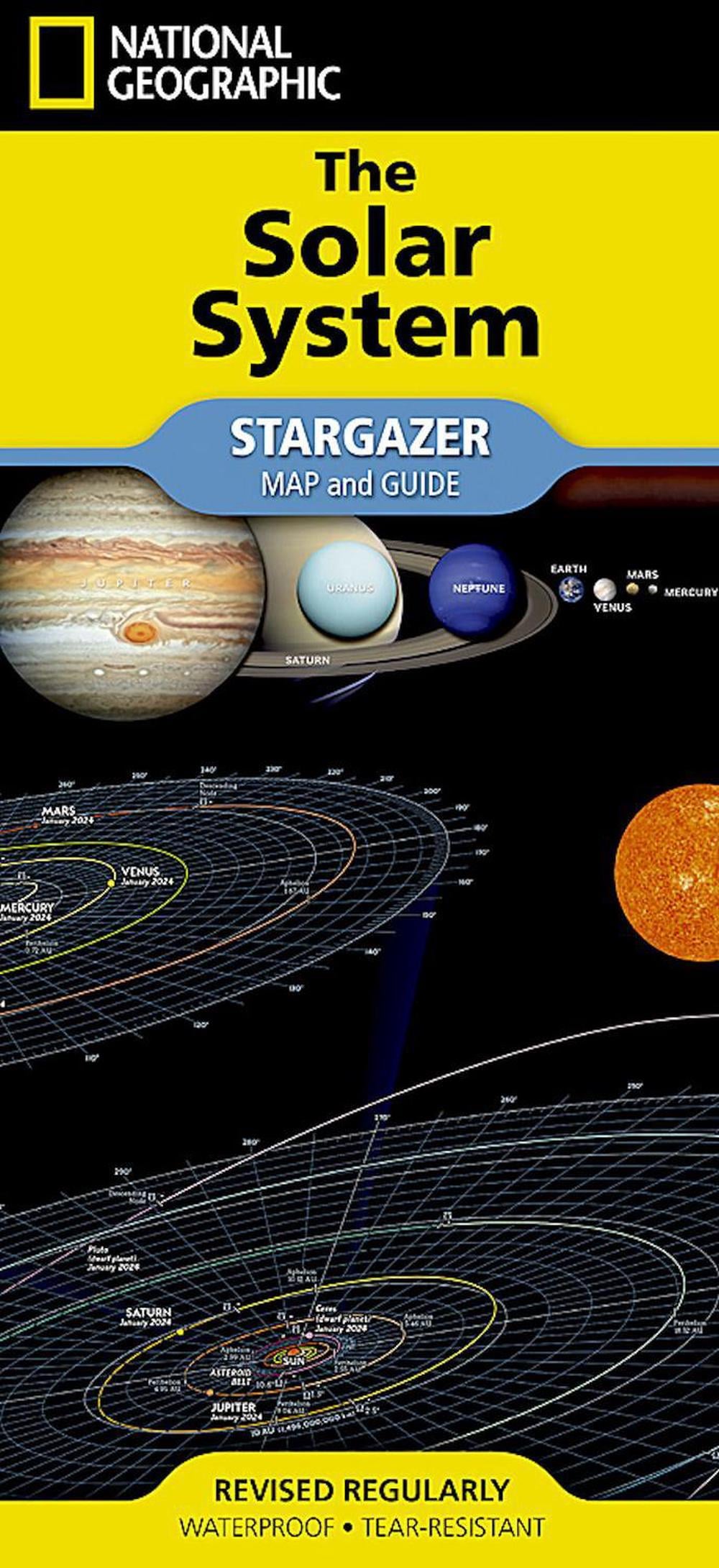 Solar System Map by Nat Geo Maps - ISBN: 9781566959520