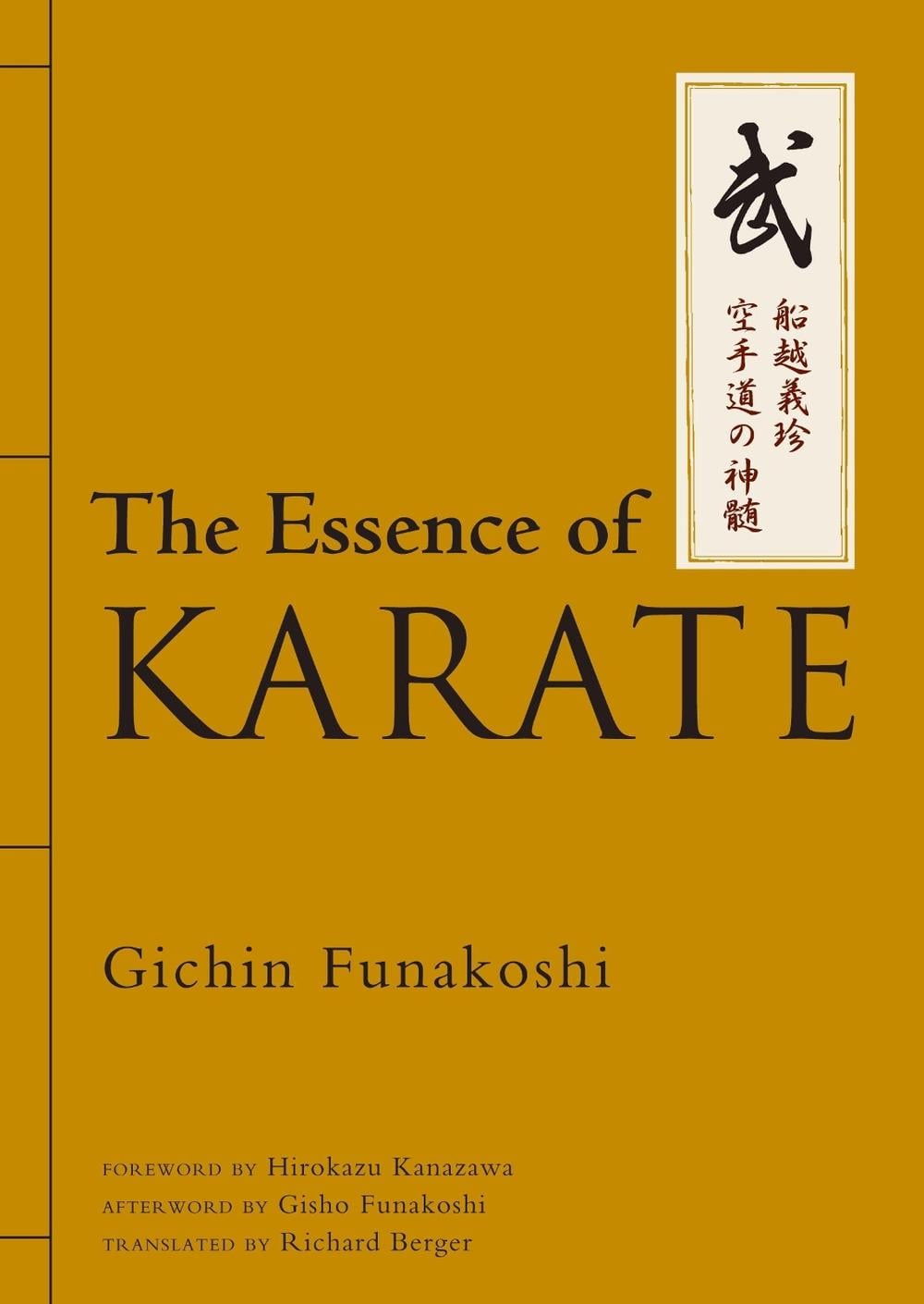 The Essence of Karate by Gichin Funakoshi - ISBN: 9781568365244