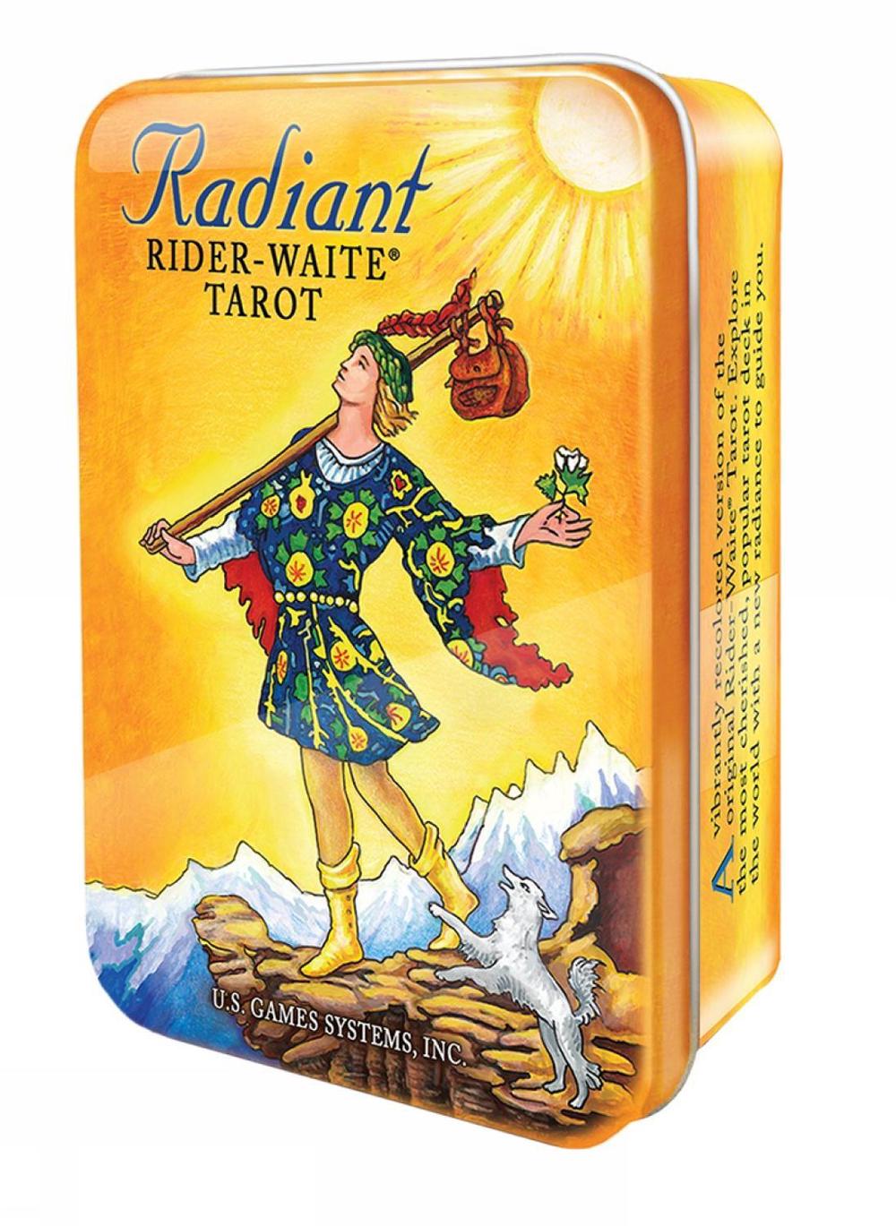 Radiant Rider-Waite® Tarot In A Tin, 9781572818033