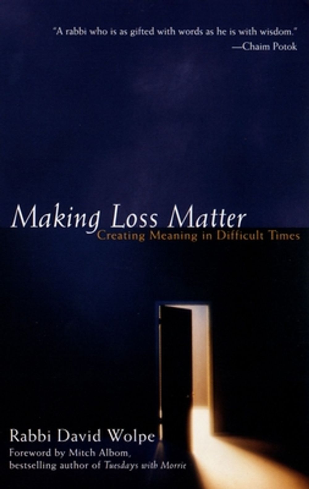 Making Loss Matter by Rabbi David Wolpe - ISBN: 9781573228206