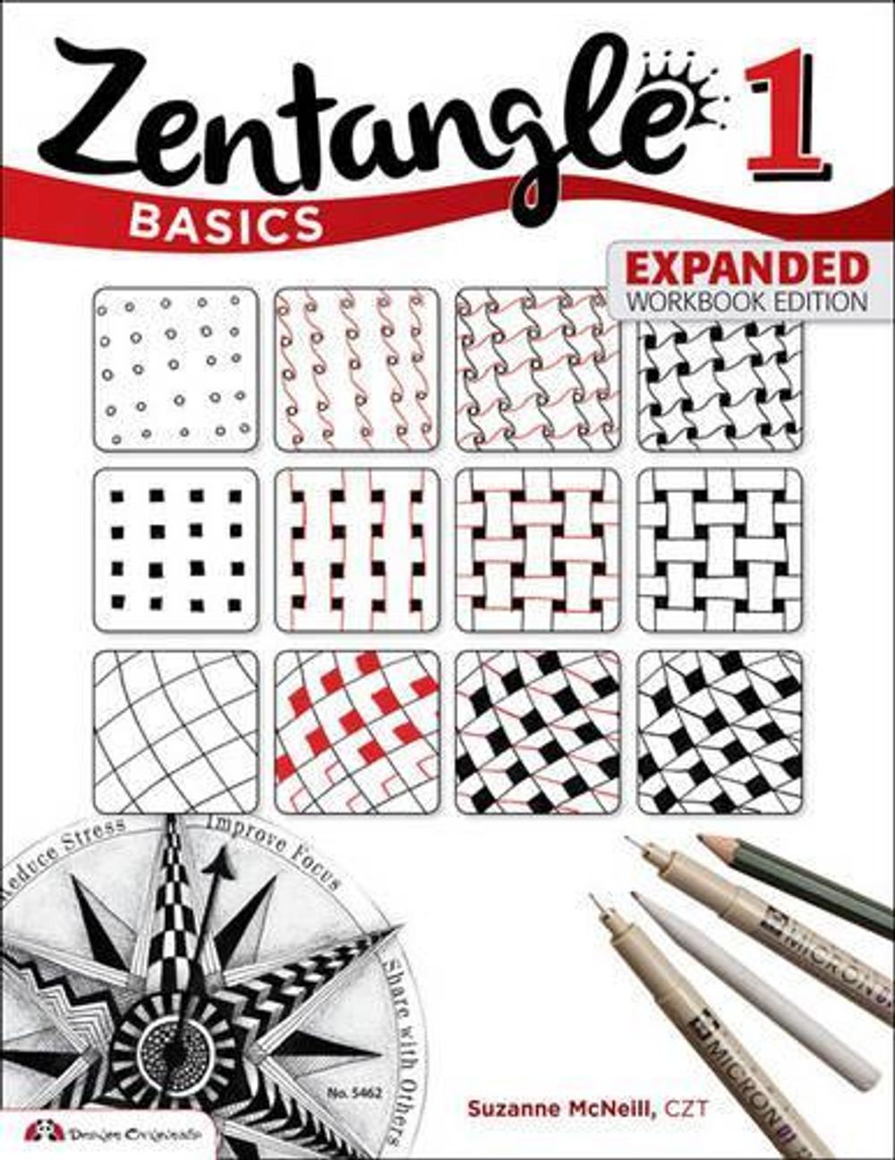 Zentangle Basics, Expanded Workbook Edition by Suzanne McNeill - ISBN: 9781574219043