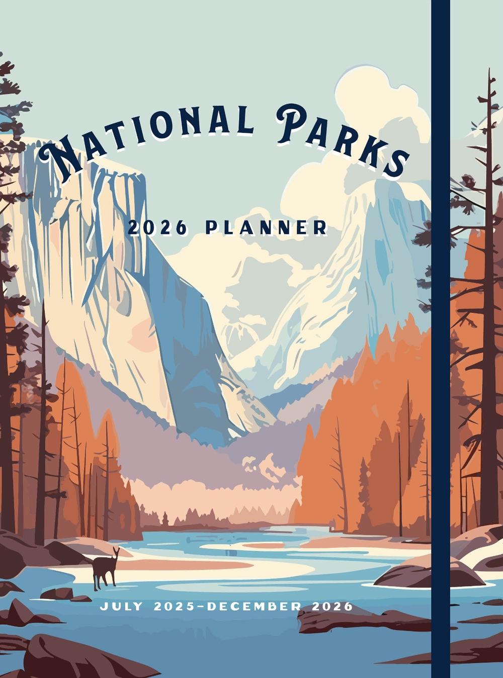 National Parks 2026 Weekly Planner, 9781577155072