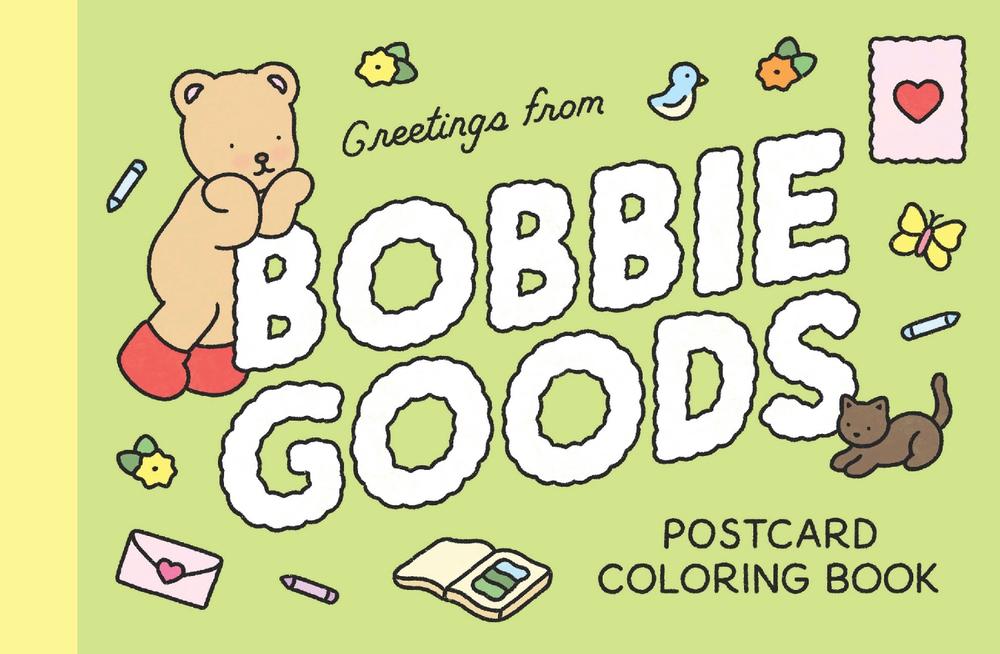 Bobbie Goods Postcard Coloring Book, 9781577155904