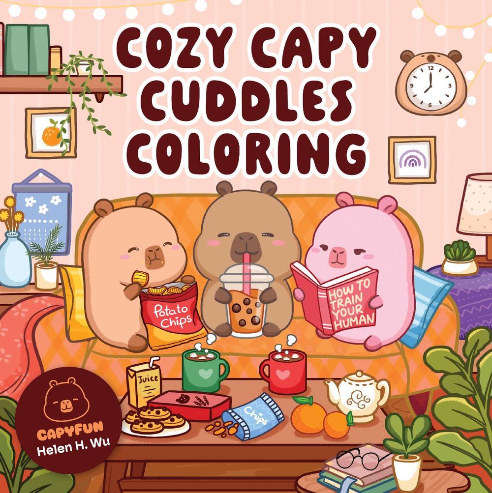 Cozy Capy Cuddles Coloring, 9781577159636