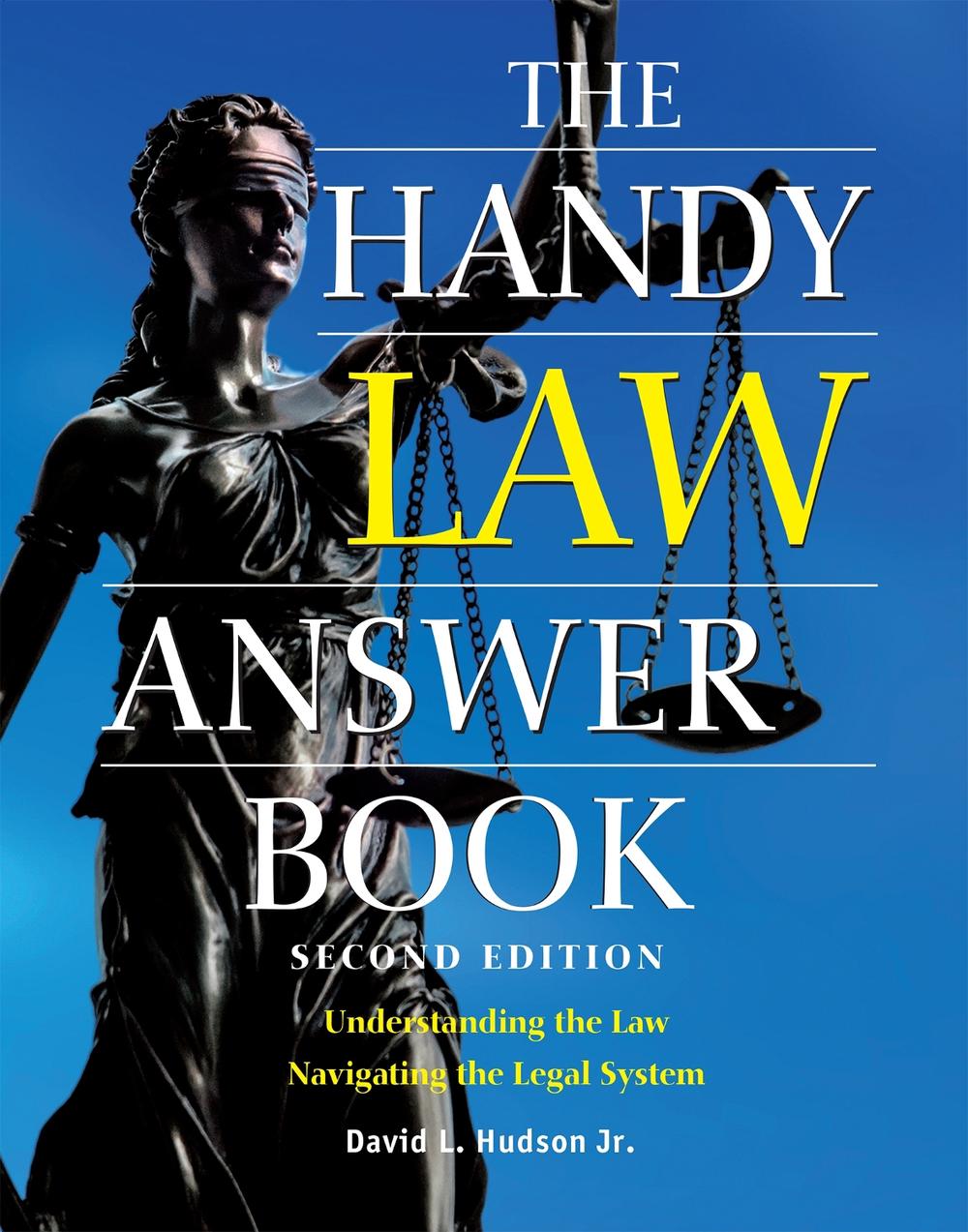 The Handy Law Answer Book, 9781578595921