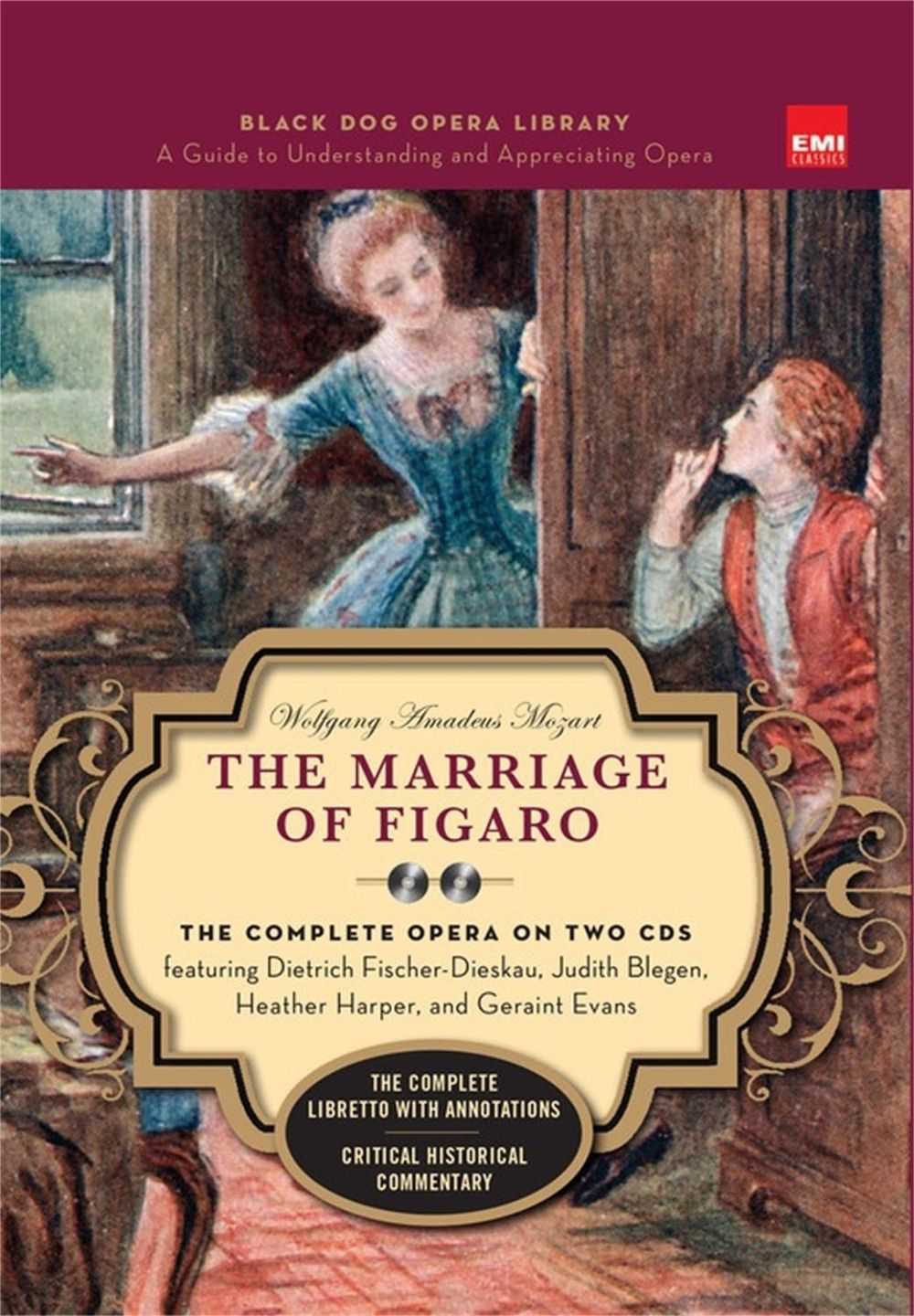 The Marriage Of Figaro (Book And CDs) by Wolfgang Amadeus Mozart - ISBN: 9781579125127