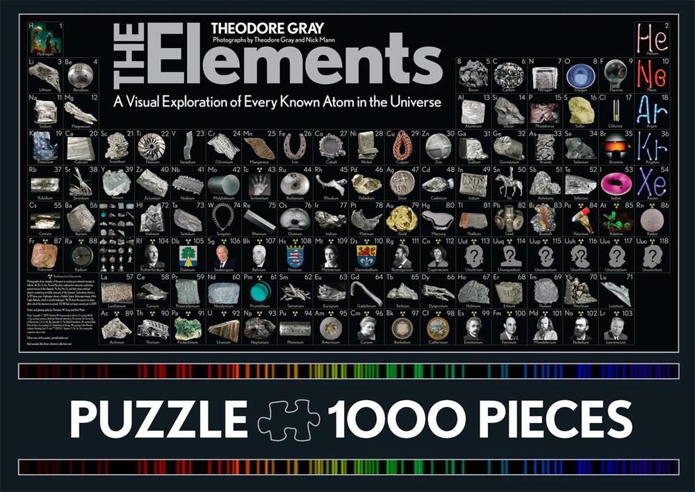 The Elements Jigsaw Puzzle, 9781579128883