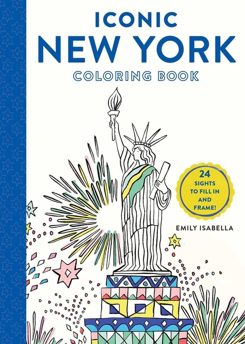 Iconic New York Coloring Book by Emily Isabella - ISBN: 9781579657390