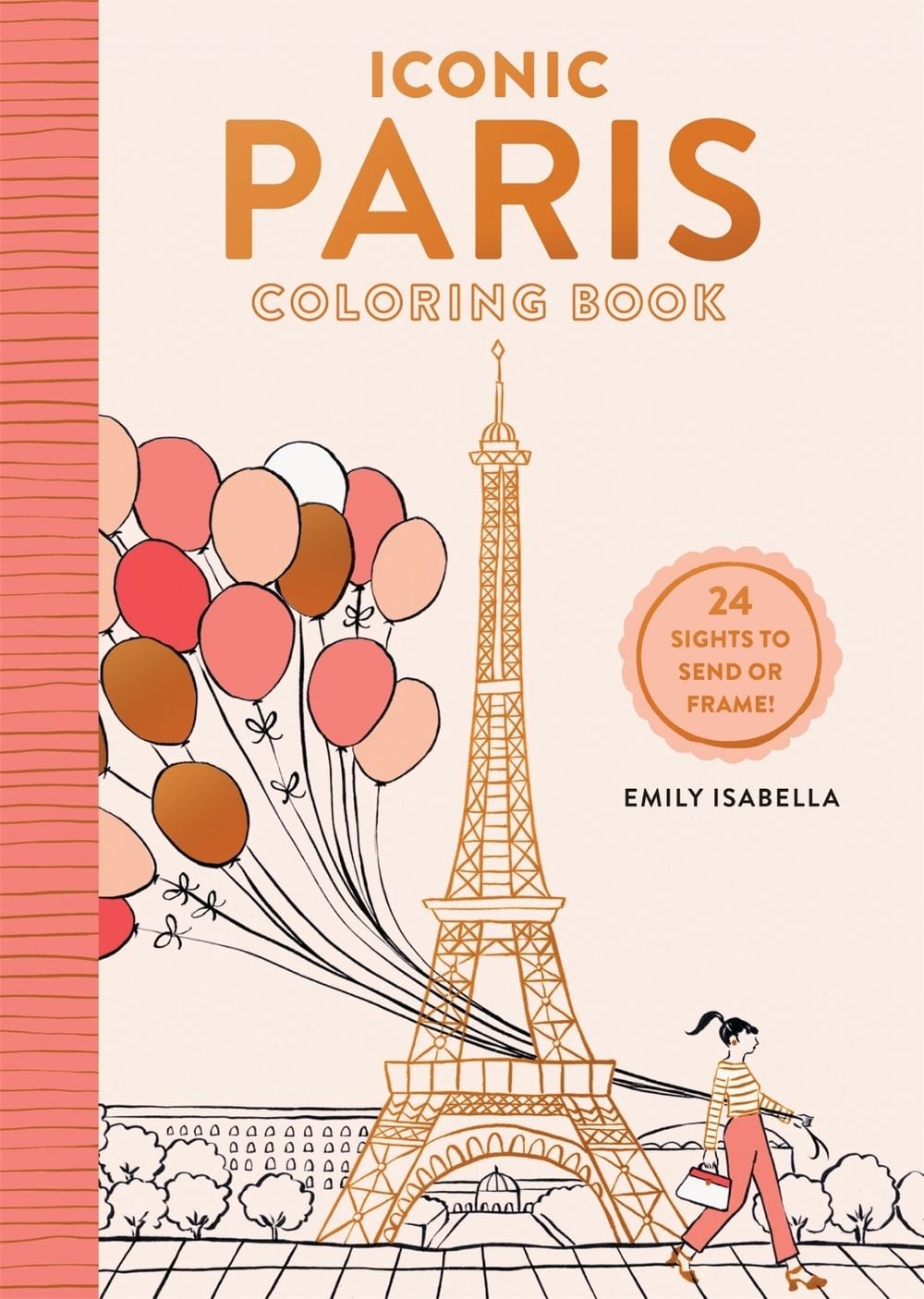 Iconic Paris Coloring Book by Emily Isabella - ISBN: 9781579657659