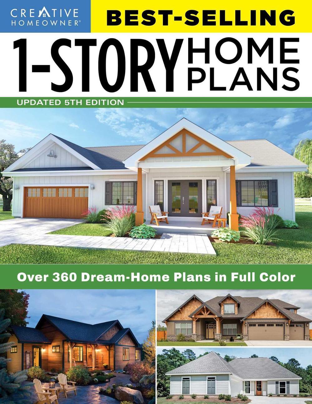 Best-Selling 1-Story Home Plans, 5th Edition, 9781580115674