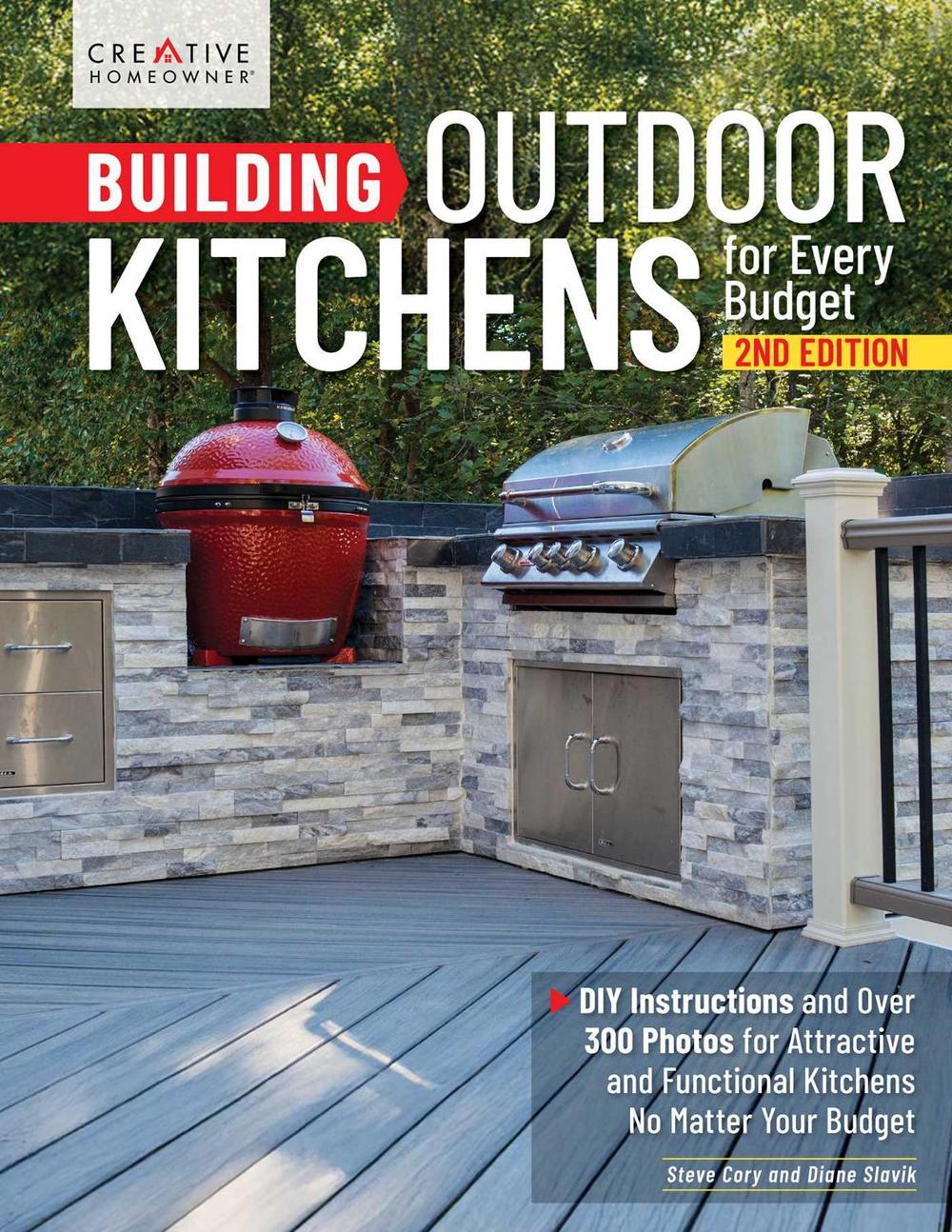Building Outdoor Kitchens for Every Budget, 2nd Edition by Diane Slavik - ISBN: 9781580116183