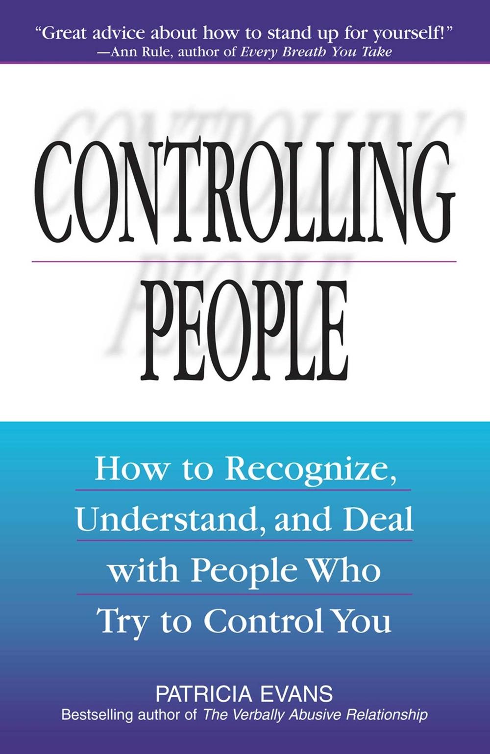 Controlling People by Patricia Evans - ISBN: 9781580625692