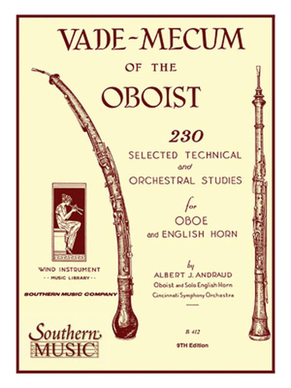 Vade Mecum of the Oboist: 230 Selected Technical and Orchestral Studies, 9781581060584