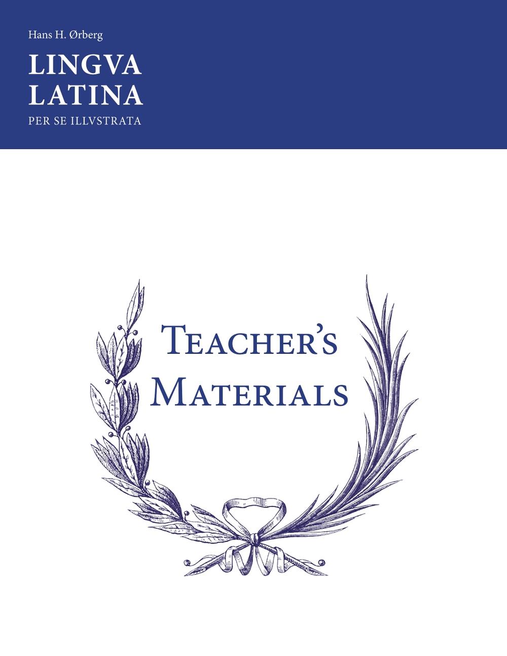 Lingua Latina: Teacher's Materials/Key, 9781585100743
