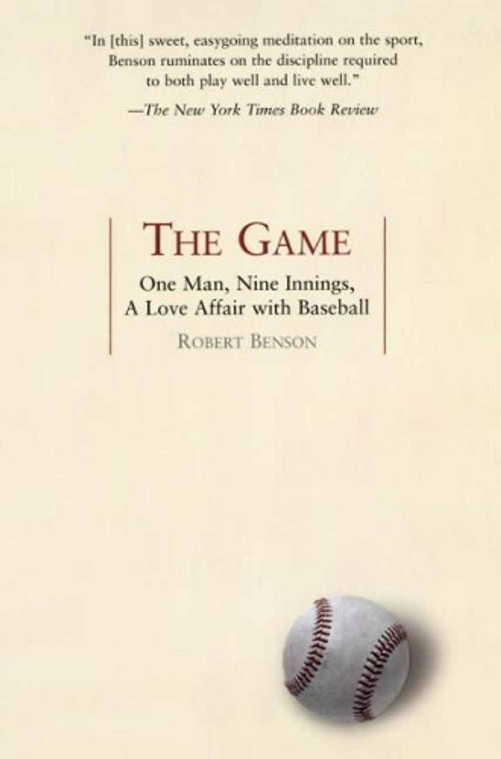 The Game by Robert Benson - ISBN: 9781585423415