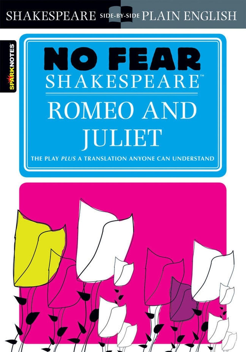 Romeo And Juliet (No Fear Shakespeare) By SparkNotes – Very Good Condition – ISBN 9781586638450