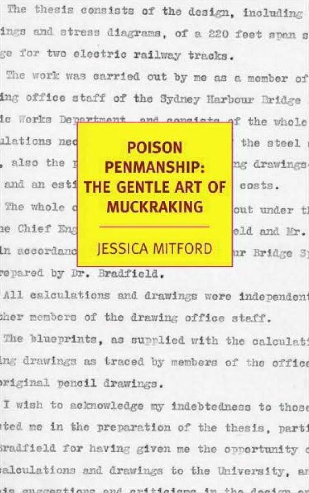 Poison Penmanship by Jessica Mitford - ISBN: 9781590173558