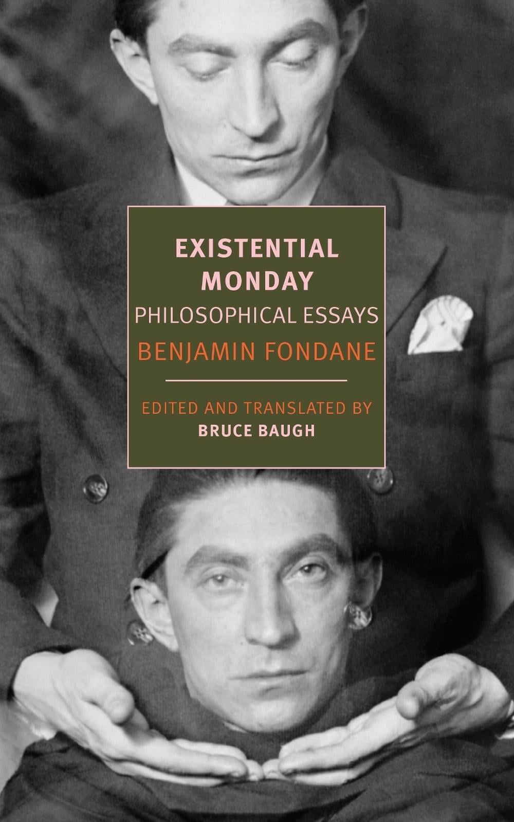 Existential Monday by Benjamin Fondane - ISBN: 9781590178980