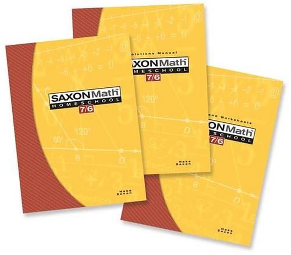 Saxon Math Homeschool 6th Grade, 9781591413332