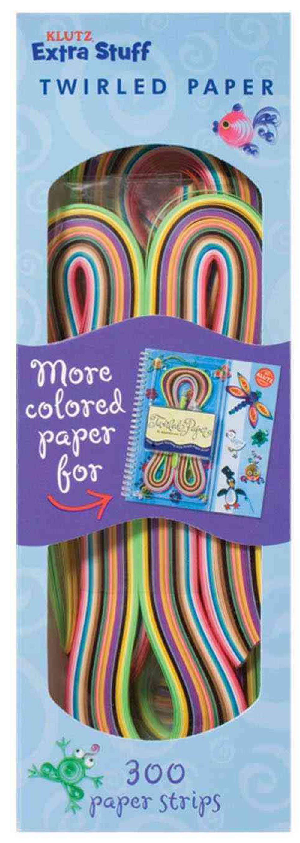 Klutz Extra Stuff Twirled Paper by Klutz Press, Bonded Leather
